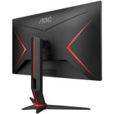 Monitor LED AOC Q27G2U/BK, 27inch, WQHD VA, 1ms, 144Hz, negru+ rosu