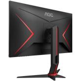 Monitor LED AOC Q27G2U/BK, 27inch, WQHD VA, 1ms, 144Hz, negru+ rosu