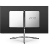 Monitor WLED AOC U32U1, 31.5inch, 4K UHD IPS, 5 ms, 60 Hz, negru si gri