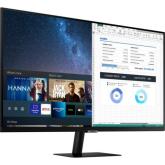 Monitor LED Samsung LS32AM700PRXEN, 32inch, VA UHD 4K, 8ms, 60Hz, negru