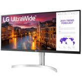 Monitor LED LG 34WN650-W, 34inch, IPS FHD 2K, 5ms, 75Hz, alb