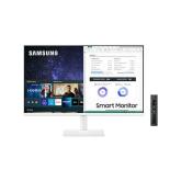 Monitor LED Samsung Smart LS32AM501NUXEN 32 inch 8 ms Alb HDR 60 Hz