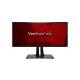 MONITOR ViewSonic 34 inch, home | office, VA, UWQHD (3440 x 1440), Ultra Wide | curbat, 400 cd/mp, 5 ms, Display Port | HDMI x 2, 