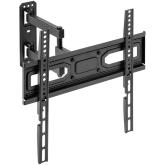 Free-tilt design: simplifies adjustment for better visibility and reduced glareSwivel mechanism provides maximum viewing flexibilitySpirit level ensures perfect positioningConvenient cable holder. 32-55