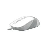 Mouse A4tech FM10, cu fir, alb