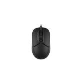 Mouse A4tech FM12 Black, cu fir, negru