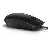 Mouse DELL MS116, cu fir, negru