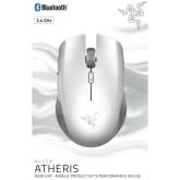 Mouse Razer Atheris Mercury, Bluetooth, alb