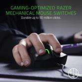 Mouse Razer cu fir Optical sensor, DeathAdder Elite, negru