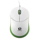 Mouse Serioux cu fir, optic, Rainbow 680, 1000dpi, verde, ambidextru ,blister, mini, USB