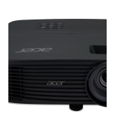 Videoproiector Acer X1229, XGA 1024* 768, up to WUXGA 1920*1200, 4.800 lumeni, 4:3/ 16:9, 20.000:1, dimensiune maxima imagine 300'', distanta maxima de proiectie 12m, boxa 3W, lampa 5.000 ore/ 20.000 ore ExtremEco, 2.4 kg, D-sub, composite video, 2*HDMI, 