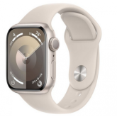 Apple Watch S9 GPS 41mm Starlight Alu Case w Starlight Sport Band - M/L