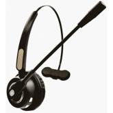 MediaRange Wireless mono headset with microphone, 180mAh battery, black 