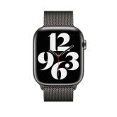 Apple Watch 45mm Band: Graphite Milanese Loop