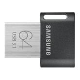 Memorie USB Flash Drive Samsung 64GB Fit Plus Micro, USB 3.1 Gen1, negru
