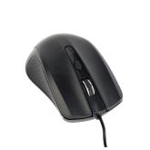 MOUSE GEMBIRD, PC sau NB, cu fir, USB, optic, 1200 dpi, butoane/scroll 4/1, cablu 1.8m, negru, 