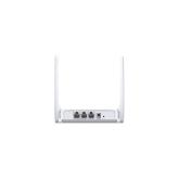 Router Wireless Mercusys N 300 Mbps, MW301R; Standarde Wireless: IEEE 802.11n, IEEE 802.11g, IEEE 802.11b, Frecventa: 2.4 - 2.4835GHz, Rata semnal: 11n: Up to 300Mbp, 11g: Up to 54Mbps, 11b: Up to 11Mbps, Interfata: 2 10/100Mbps LAN, 1 10/100Mbps WAN, Ant