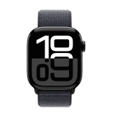 Apple Watch Series 10 GPS 42mm Jet Black Aluminium Case with Ink Sport Loop