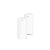 Tenda Whole Home Mesh WiFi System AX3000,Dual-Band MX12-2 PACK ,Standard and Protocol: IEEE802.11a/b/g/n/ac/ax, IEEE 802.3, IEEE 802.3u, IEEE 802.3ab, Interfata: 3 x 10/100/1000Mbp, 4 x antene interne, Dimensiuni: 86x86x190mm, viteza wireless: 2.4GHz: 574