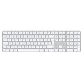 Apple Magic Keyboard (2024) w Touch ID and Numeric Keypad - International English - White Keys