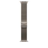 49mm Natural Titanium Milanese Loop - Large