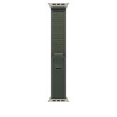 49mm Green Trail Loop - M/L - Natural Titanium Finish