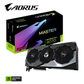 Placa video Gigabyte AORUS GeForce RTX 4070 MASTER 12G, 3x DisplayPort, 1x HDMI, 12GB GDDR6X, 2595MHz, 192bit, PCI-E 4.0 x16