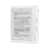 Kobo | N428-KU-WH-K-CK | Libra Colour e-Book Reader|E Ink Kaleido touchscreen 7 inch|1680 × 1264|32 GB|2 GHz|Greutate 0.215 kg|Wireless Da|Comfort Light PRO|IPX8 - up to 60 mins in 2 metres of water|15 file formats supported natively|White