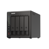 NAS QNAP 453E 4-Bay, CPU Intel® Celeron® J6412 4-core/4-thread processor, burst up to 2.6 GHz, RAM 8 GB DDR4 onboard not expandable, HDD 2.5