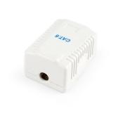 PRIZA RJ-45 aplicabila cu 1 iesire GEMBIRD pt. cablu FTP, Cat6, Krone (LSA) | RJ-45 (M), ecranat, plastic, 1 buc, 