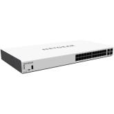 Netgear Smart Cloud GC728X-100EUS Insight Managed 28-Port Gigabit Ethernet Switch 2 SFP-Glasfaser-Ports, SFP+-10G-Glasfaser-Ports, Mobile/App/Cloud Portal Managed, Remote-/Cloud-