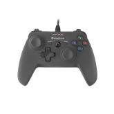 Controller cu fir Genesis Mangan P58, interfata USB, numar butoane 12, lungime cablu 180 cm, compatibilitate PC, PS3, negru