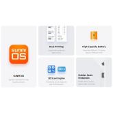 SUNMI MOBILE T5940 V2s - Wireless data POS System, V2s Android 11, 2GB + 16GB, 5MP camera, micro SD, EU 4G, NFC, 2 SAM, printer + label printer, non-GMS