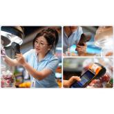 SUNMI MOBILE T5940 V2s - Wireless data POS System, V2s Android 11, 2GB + 16GB, 5MP camera, micro SD, EU 4G, NFC, 2 SAM, printer + label printer, non-GMS