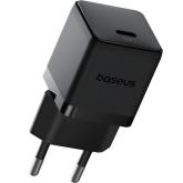 INCARCATOR retea Baseus Palm, Quick Charge 20W, 1 x USB Type-C, negru 