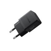 INCARCATOR retea Baseus Palm, Quick Charge 20W, 1 x USB Type-C 5V/3.0A, include cablu USB Type-C la USB Type-C 1m, negru 
