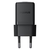 INCARCATOR retea Baseus Palm, Quick Charge 30W, 1 x USB Type-C, negru 