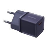 INCARCATOR retea Baseus GaN5S, Quick Charge 30W, 1 x USB Type-C 5V/3.0A, violet inchis