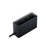 INCARCATOR RETEA Baseus Digital GaN Intelligent, Quick Charge 240W, 1 x AC, 3 x USB Type-C Output 5V/3A, 1 x USB, lungime cablu 1m, negru 