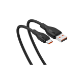 CABLU alimentare si date Baseus Pudding, Fast Charging Data Cable pt. smartphone, USB la USB Type-C 100W, 2m, negru 