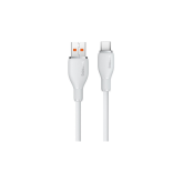 CABLU alimentare si date Baseus Pudding, Fast Charging Data Cable pt. smartphone, USB la USB Type-C 100W, 2m, alb 