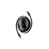 CABLU alimentare si date Baseus Free2Pull Mini, Fast Charging Data Cable pt. smartphone, retractabil, USB Type-C la USB Type-C 60W, 1m, negru 