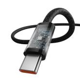CABLU alimentare si date Baseus Dynamic 3, Fast Charging Data Cable pt. smartphone, USB Type-C la USB Type-C 100W, braided, 2m,negru 