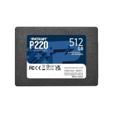PATRIOT P220 SATA 3 512GB SSD 550/500MB/s