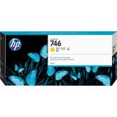Cartus Cerneala Original HP Yellow, nr.746, pentru DesignJet Z6|Z6dr|Z9+|Z9+dr, 300ml, incl.TV 1.2 RON, 