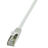 PATCH CORD FTP LOGILINK Cat5e, cupru-aluminiu, 2 m, gri, AWG26, ecranat 