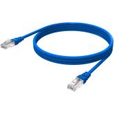 Patch cord L01NET, lungime cablu 1m; Video Conductor: 0.5mm CCA Jacket:5.5mm; culoare albastra; conector-RJ45, Wiring-568B;