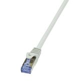 PATCH CORD S/FTP LOGILINK Cat7, LSZH, cupru, 600MHz, mufe RJ45 Cat6a, 7.5 m, gri, AWG26, dublu ecranat 