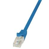 PATCH CORD UTP LOGILINK Cat6, cupru-aluminiu, 0.25 m, albastru, AWG24, 
