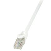 PATCH CORD UTP LOGILINK Cat6, cupru-aluminiu, 0.5 m, alb, AWG24, 